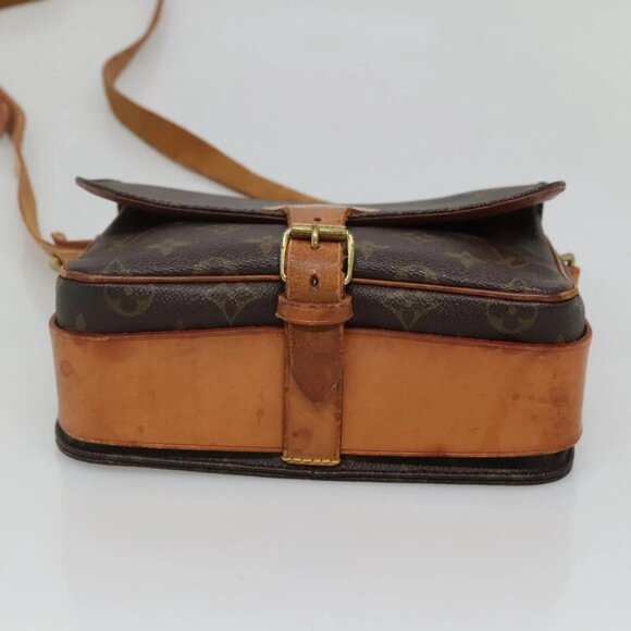 LOUIS VUITTON Monogram Cartouchiere MM Shoulder Bag M51253 LV Auth BA3758 - Picture 7 of 16